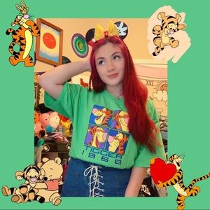 Vintage 1968 Tigger T-shirt 💚✨
